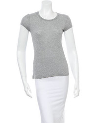 L'Agence Scoop Neck T Shirt