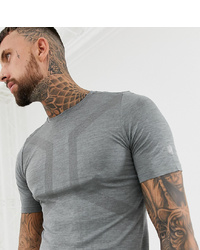 Asics Seamless T Shirt In Grey