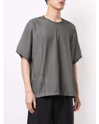 Issey Miyake Semi Sheer Side Stripe T Shirt