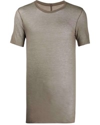 Rick Owens Sheer Longline T Shirt