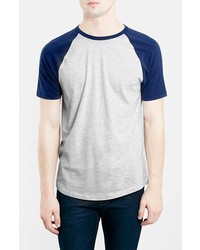 Topman Short Sleeve Baseball T Shirt