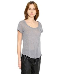Etoile Isabel Marant Silk Cashmere Blend Jersey T Shirt
