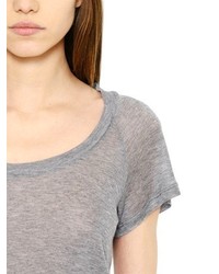 Etoile Isabel Marant Silk Cashmere Blend Jersey T Shirt