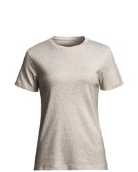 Specially made Heathered Favorite T Shirt Crew Neck Short Sleeve Natural Heatherlight Grey