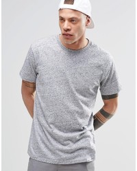 Cheap Monday Standard T Shirt Stripe Melange Gray