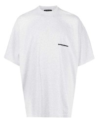 Balenciaga Strike 1917 Print T Shirt
