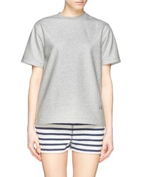 Alexander Wang T By Coated Cotton Terry T Shirt