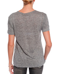 Alexander Wang T By Short Sleeve Crew Neck Tee