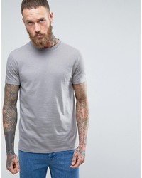Asos T Shirt With Crew Neck In Gray