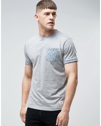 Bellfield T Shirt With Printed Pocket