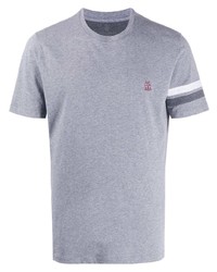 Brunello Cucinelli T Shirt With Satin Straps