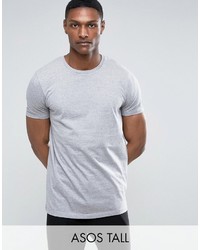 Asos Tall Longline T Shirt With Crew Neck