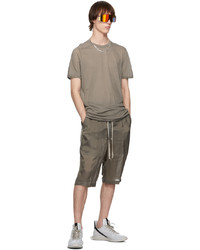 Rick Owens Taupe Level T Shirt
