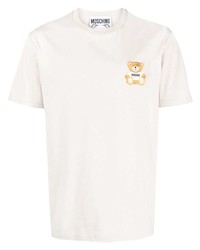 Moschino Teddy Bear Motif Cotton T Shirt