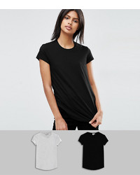 Asos The Ultimate Crew Neck T Shirt 2 Pack