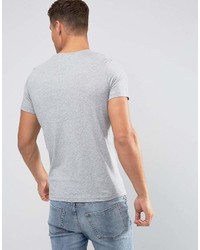 Tommy Jeans Tommy Hilfiger Denim T Shirt With Crew Neck In Gray