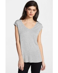 Trouve Luxe Tee Heather Grey Large