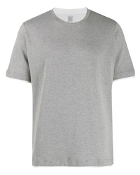 Eleventy Two Tone Collar T Shirt