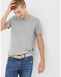 J.Crew Mercantile Washed Crew Neck T Shirt In Grey Marl