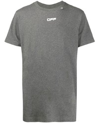 Off-White Wavy Line Logo Print T Shirt