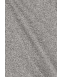The Row Wesler Cotton Jersey T Shirt Gray
