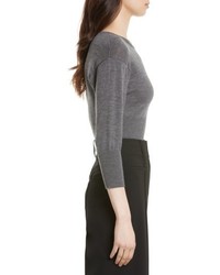 Diane von Furstenberg Merino Crop Sweater
