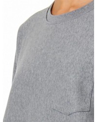 Alexander Wang T By Dolman Sleeve Cropped Sweatshirt