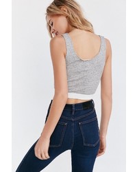 Camp Collection Uo French Terry Cropped Top