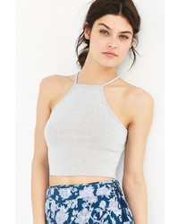 Truly Madly Deeply Cropped High Neck Tank Top