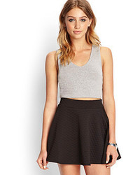 Forever 21 Heathered Crop Top