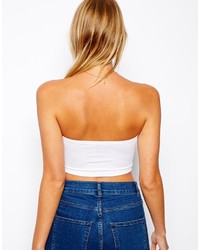 Asos The Crop Bandeau Top 2 Pack Save 20%