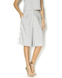 Ruby And Jenna White Flower Trim Culottes