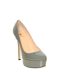 130mm Patent Leather Pumps