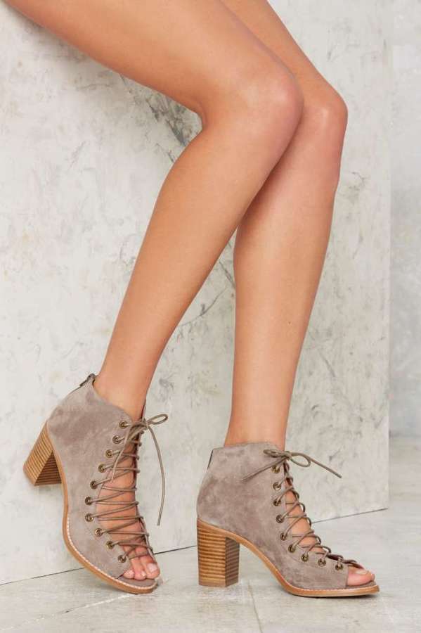 jeffrey campbell cors lace up bootie