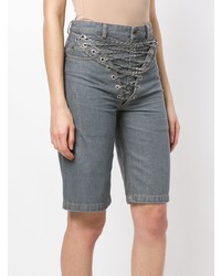 Y/Project Y Project Chain Embellished Shorts