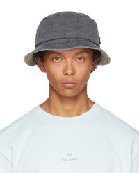 Grey Denim Bucket Hat