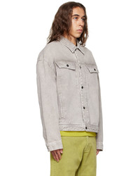 A-Cold-Wall* Gray Overdye Denim Jacket