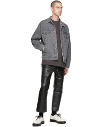 Song For The Mute Gray Worker Denim Jacket
