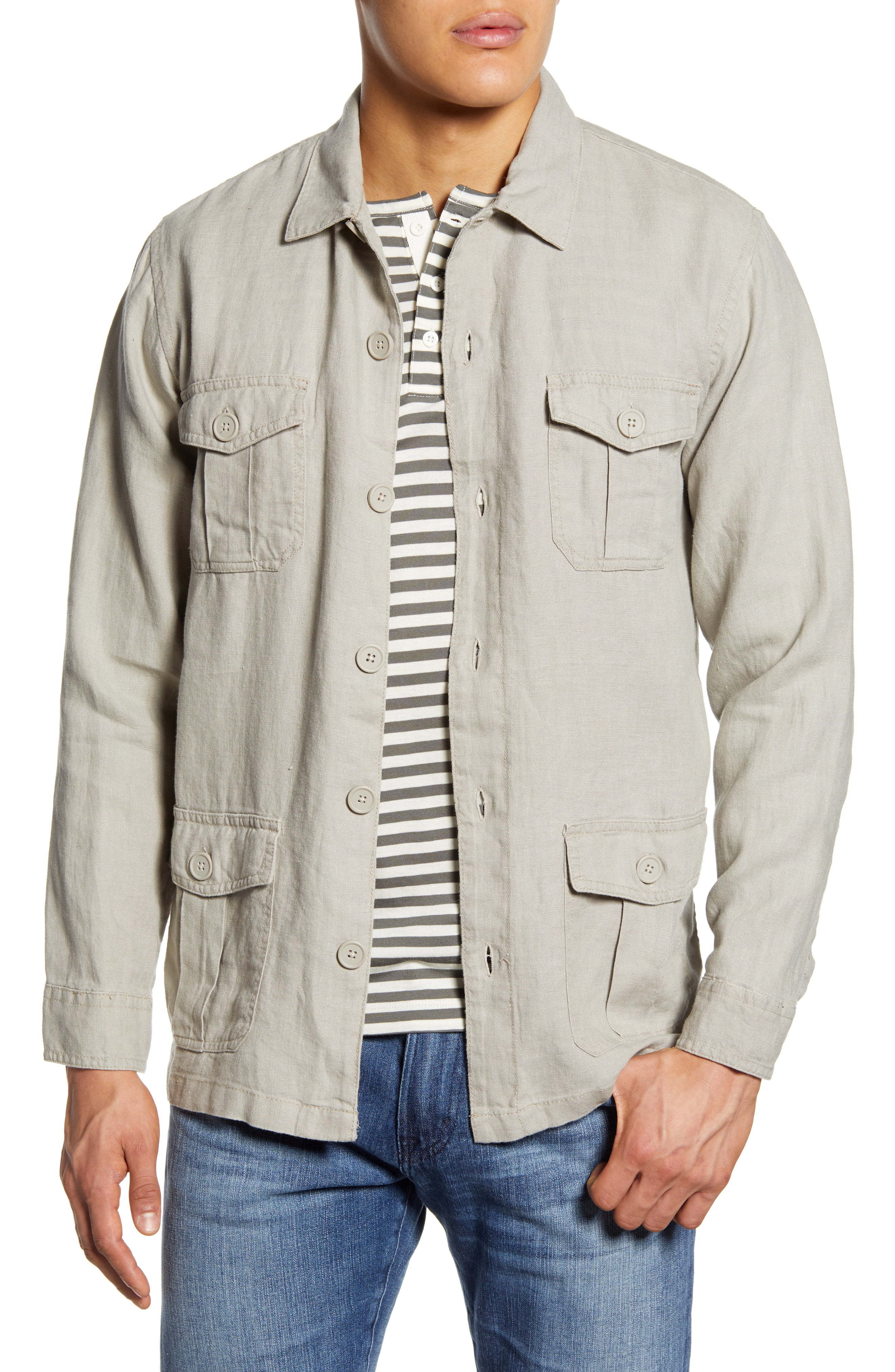 Onia Linen Safari Jacket, $150 | Nordstrom | Lookastic