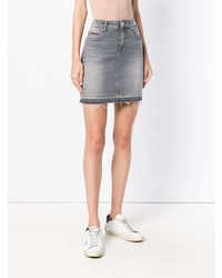 Tommy Jeans Stonewashed Denim Mini Skirt