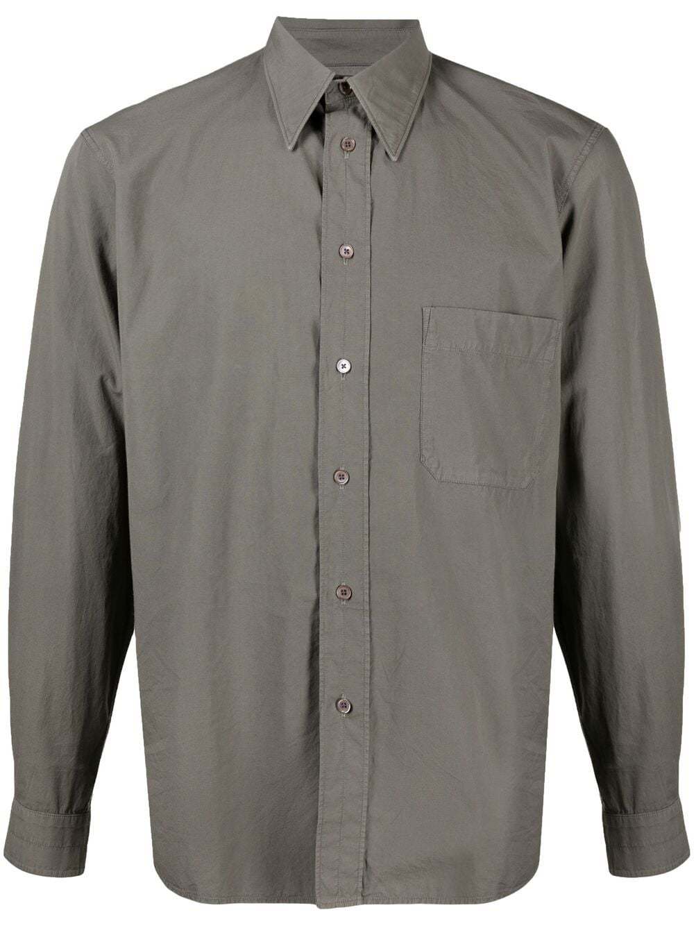 Lemaire Chest Pocket Denim Shirt, $307 | farfetch.com | Lookastic