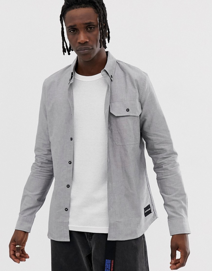 Calvin Klein Jeans Slim Oxford Shirt, $63, Asos