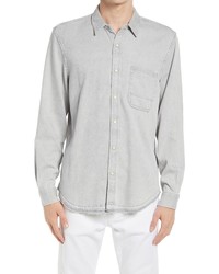 7 For All Mankind Snap Front Denim Shirt