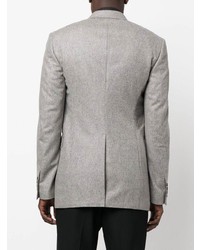 Alexander McQueen Double Breasted Felted Blazer
