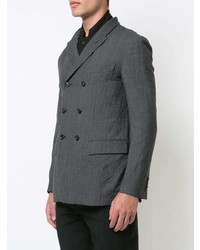 Forme D'expression Double Breasted Fitted Blazer