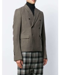 Rick Owens Double Breasted Jacket