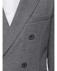 Nobrand Double Breasted Jersey Blazer