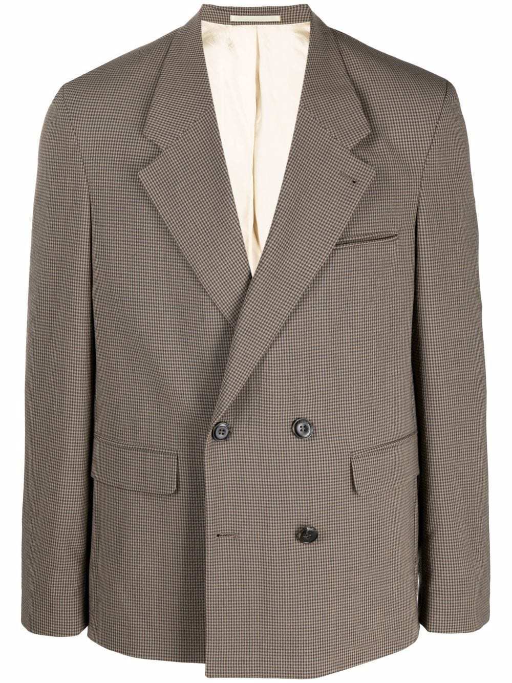 Nanushka Double Breasted Suit Jacket, $1,083 | farfetch.com | Lookastic