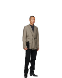 Lemaire Taupe Db Blazer