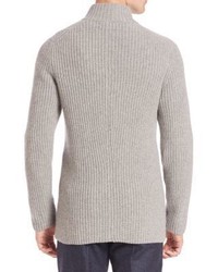 Brunello Cucinelli Double Breasted Cashmere Sweater